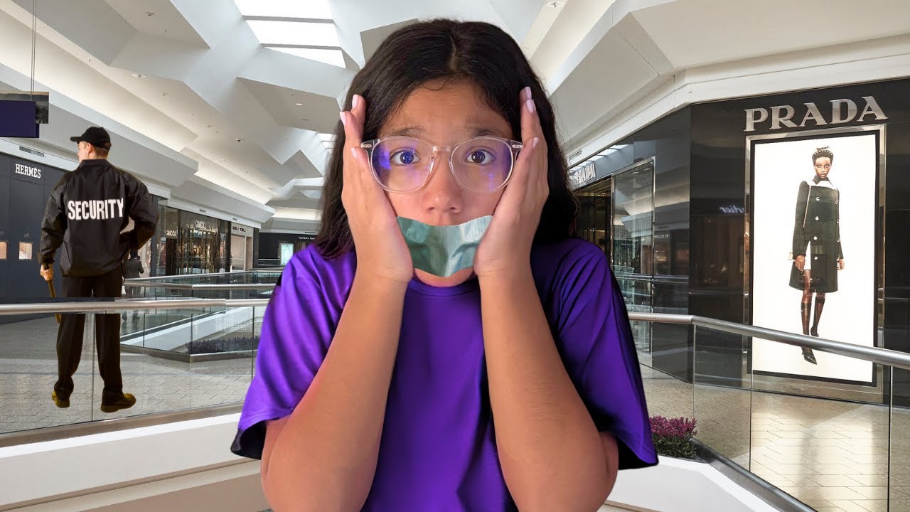 ЧЕЛЛЕНДЖ ТИХОГО ШОПИНГА! *Я вообще не могла говорить*