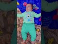 Baby Shark Dance by My Cute 1 Month Old Baby! 🦈👶 #shorts