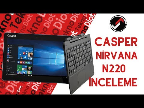 Casper Nirvana N220 İnceleme (Hem Tablet Hem Dizüstü)  