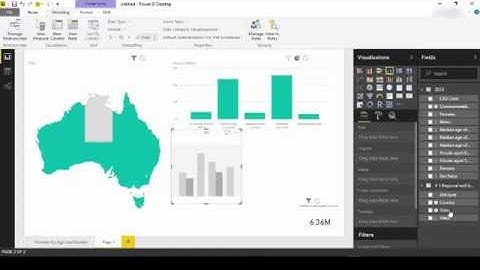 New Features in Power BI Desktop - Shape Maps & Analytics Pane