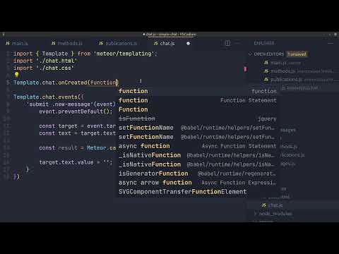 Your First Meteor Application (3.1) - Episode 8: Real-time Data with Publications