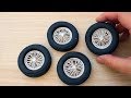 How to make realistic Fondant Tires !