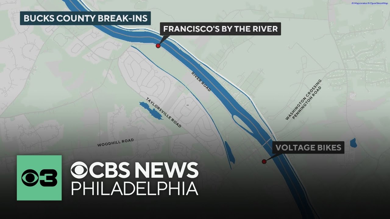 Police investigating multiple recent burglaries in Bucks County, Pennsylvania