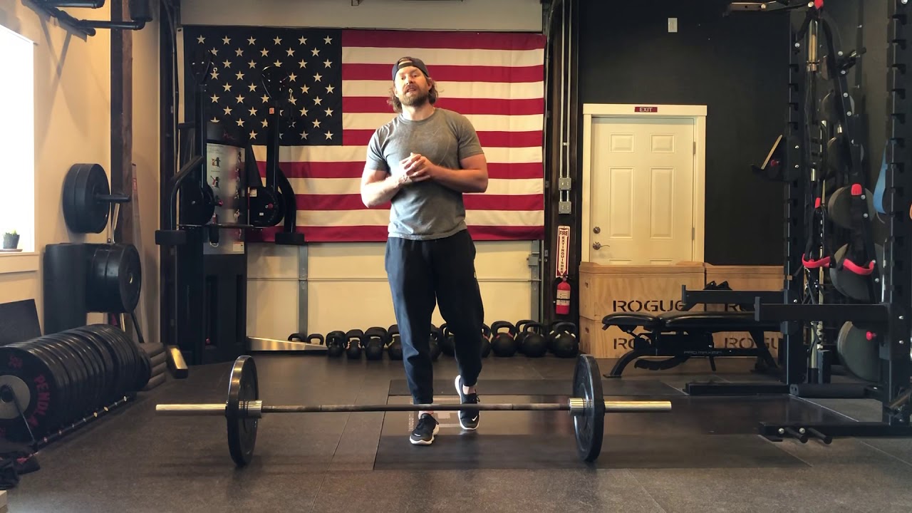 Barbell Lateral Split Squat - YouTube