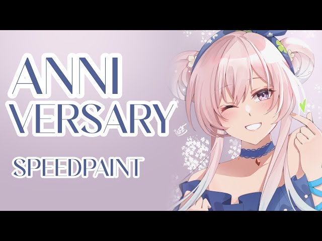 【Speedpaint】Happy 3rd Anniversary holoID 【 iofi / hololive ID 】のサムネイル