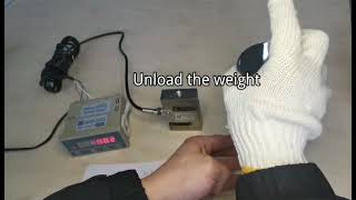 How to calibrate CALT DY220 Load cell indicator in Lb pound— load cell calibration