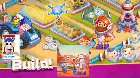 IDLE MARS COLONY: SHEEP CASTLE use ROBOT in MARS- #Idlegame #tycoongame #idle #tycoon #Androidgame