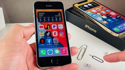 iPhone SE HOW TO: Insert / Remove a SIM Card
