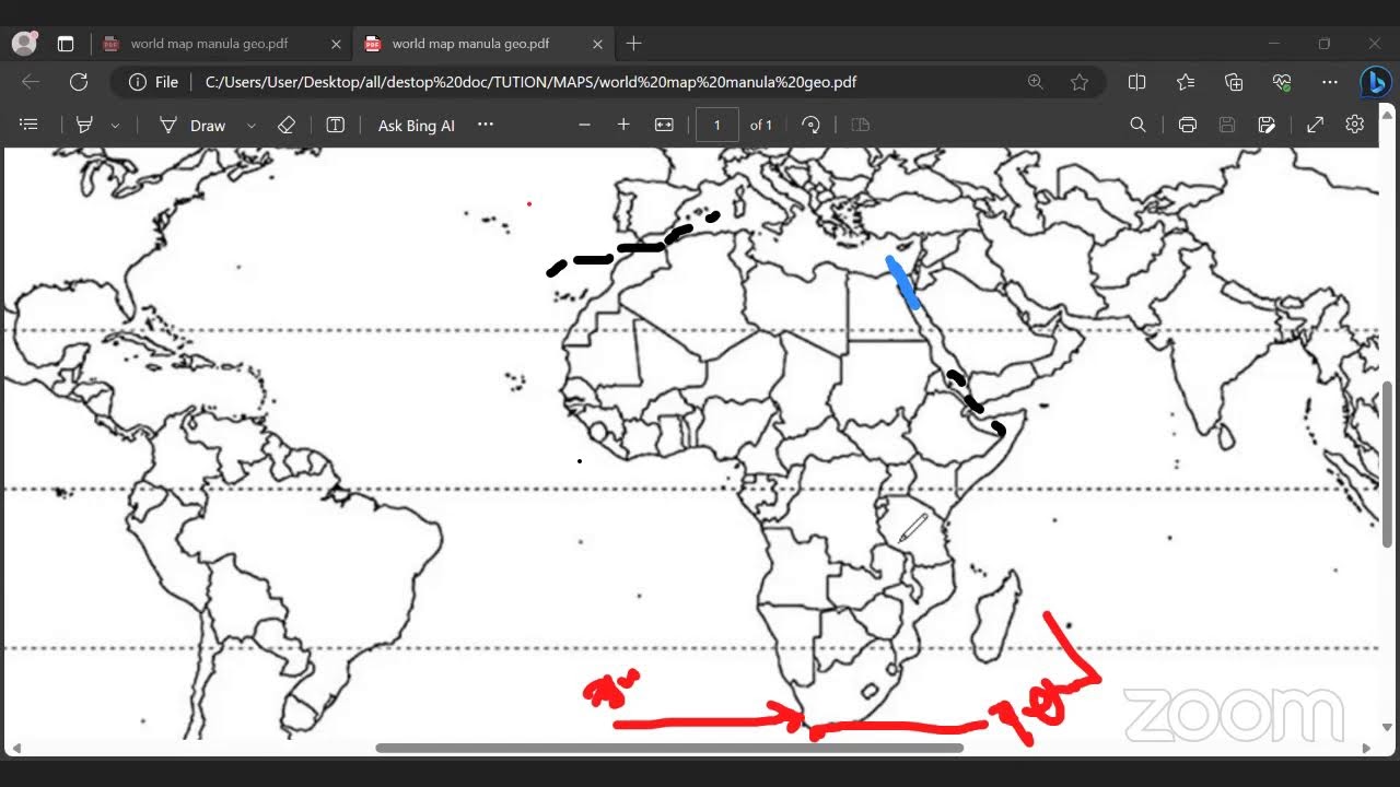 දකුණු ඇමරිකානු මහද්වීපයයේ ස්ථාන