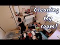 CLEANING MY ROOM! A SATISFYING TIMELAPSE!!