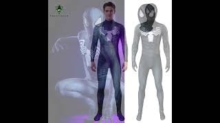 #Takerlama Takerlama Spider-Man 3 Tobey symbiote costume Full zentai suit + mask | Only $69.9