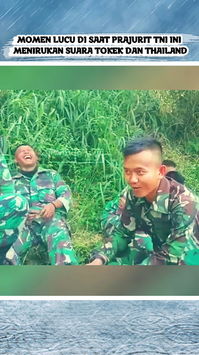 EFEK SAMPING LAMA TINGGAL DI THAILAND 🤣🤣#tni #tentara #prajurit #komando #viral #ngakak #menghibur