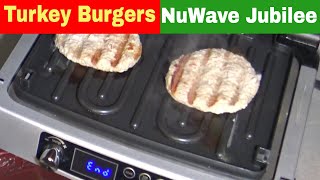 ... the fastest way to fully cook turkey burger patties from frozen.
nuwave jubilee smokeless...