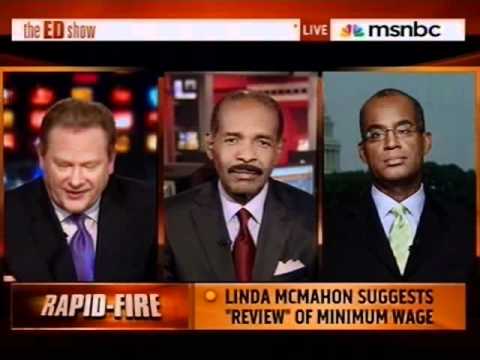 Ed Schultz Rips Linda McMahon For Considering Cuts...