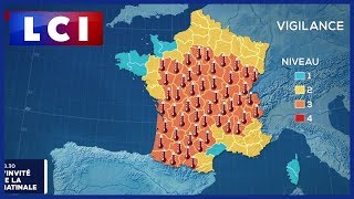 Les prévisions météo du mardi 23 juillet 2019