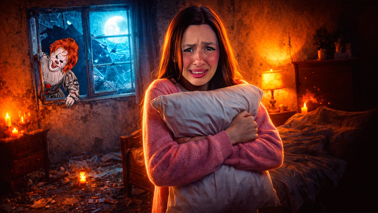 FIQUEI COM MEDO DO PALHAÇO E PEDI PRA FICAR COM MEU CRUSH 😱