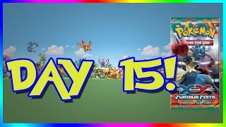 DAILY Booster Pack Opening! Day 15: FURIOUS FISTS! | Pokemon TCGO |
