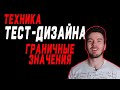 Граничные значения | Техники тест дизайна | Тест дизайн | Test design techniques