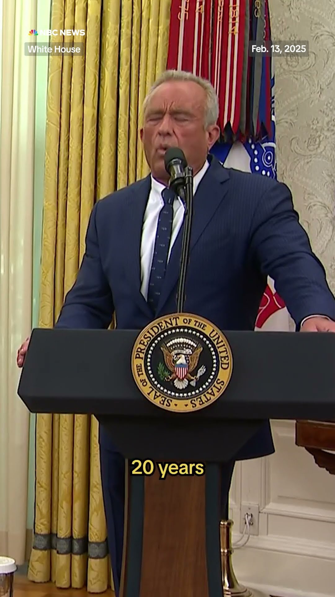 Robert F. Kennedy Jr. sworn in as HHS secretary