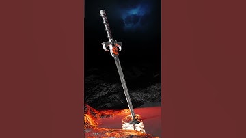 Sword of Omens | Cinematic 3D Modeling Showcase #3DModeling #Blender3D #CGI #Sword #shortads #viral