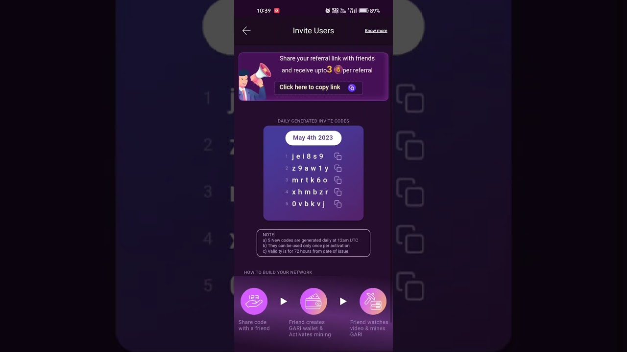 Chingari Invite Code Today 04/05/2023 | Chingari Gari Mining Code | Chingari App invite code