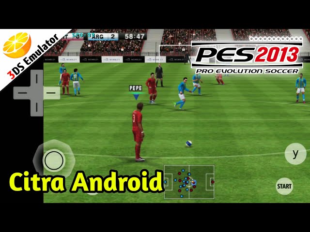 INCRÍVEL!!! PES 2011 3D 3DS IN ANDROID 2023 CITRA UPDATE GAMEPLAY 