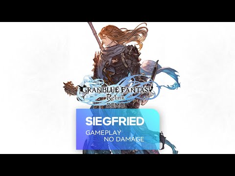 Grandblue Fantasy Relink Demo | Siegfried Gameplay | No Damage | (PS5)