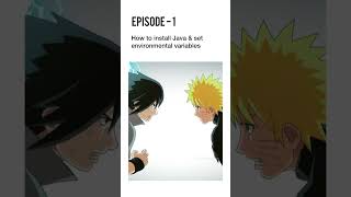 Episode - 1 : How to install Java (part - 1)