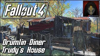 Fallout 4 | DRUMLIN DINER - NPC Home: Trudy & Patrick [A workbench Anywhere Settlement]