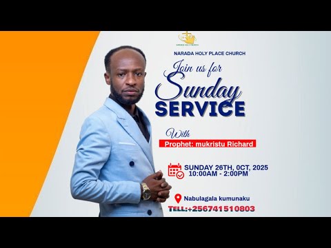 SUNDAY SERVICE NARADA HOLY PLACE CHURCH 28 12 2025 