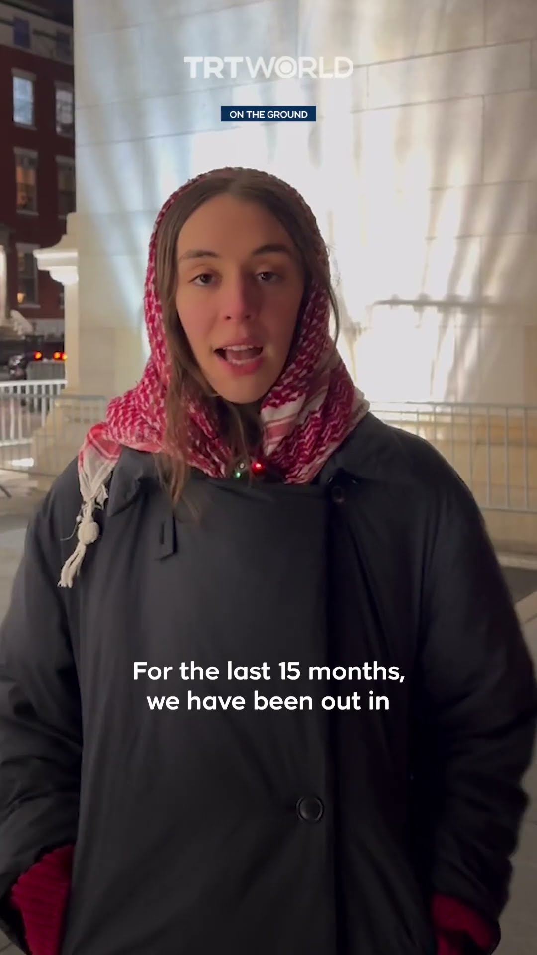 New Yorkers hold vigil for Gaza martyrs