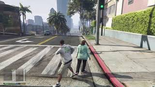 Wwe in gta 5 Jumping into people screenshot 5