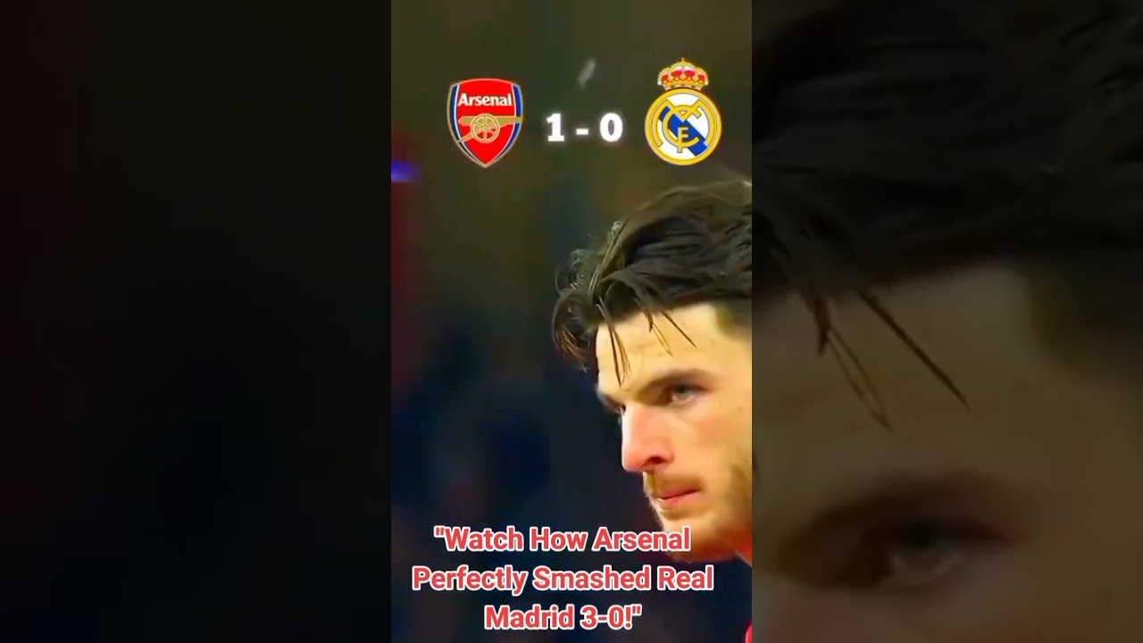 Best win for the Arsenal vs real Madrid
