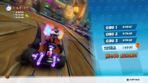 [CTR:NF] Clockwork Wumpa 1:49:87 + 34:40 Lap