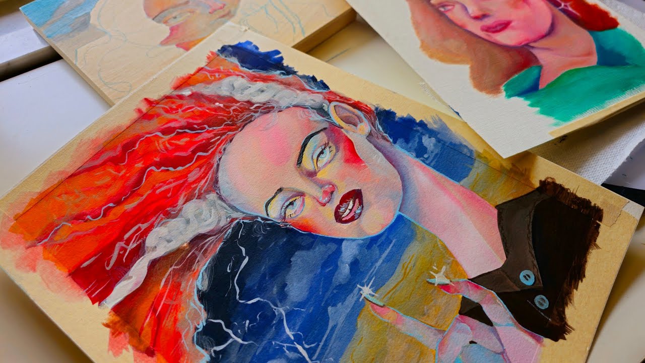 Oil Painting For the First Time! - YouTube