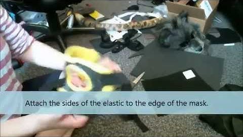 LARP (Wolf) Mask Tutorial - Part 2