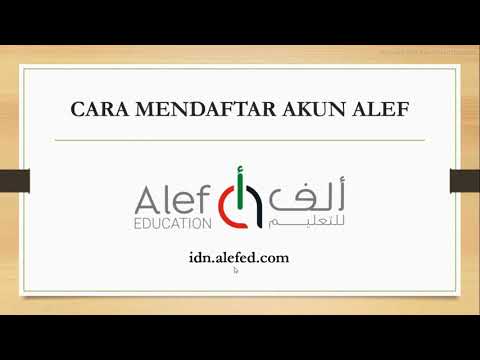 Cara Mendaftar Akun Alef