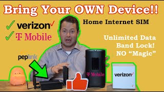 ✅ Peplink Pepwave Max BR1 Pro 5G Cellular Router With Verizon Home Internet & TMobile Internet SIM