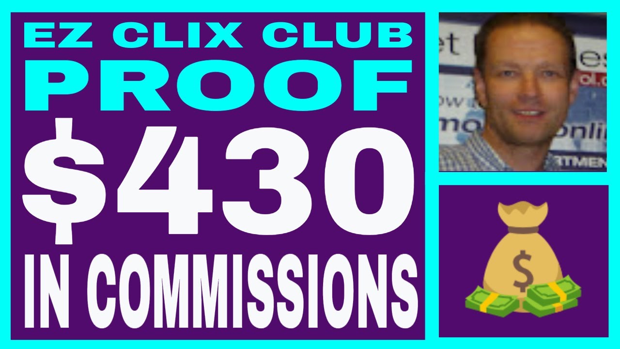 Ez Clix Club Review - $430.93 In Commissions - Auto Set & Forget Buyer Traffic