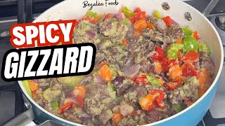 The BEST Spicy Gizzard Recipe | Air-Fried Gizzard & Vegetables