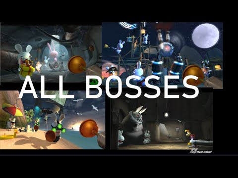 Rayman Raving Rabbids ALL SHOTHING - YouTube
