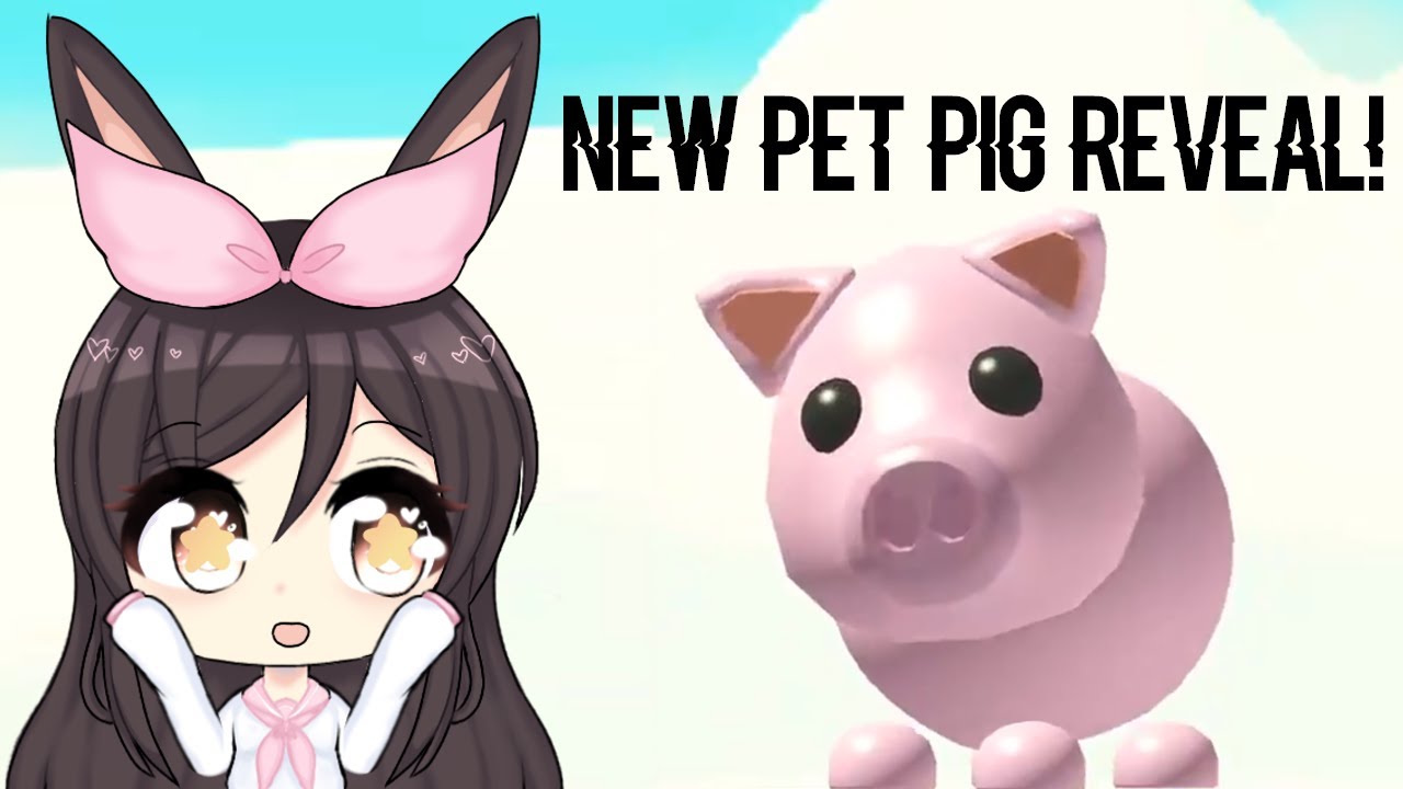 Adopt Me Pig Pet Reveal Youtube - new pig and cow pet in adopt me new roblox adopt me farm egg pet update