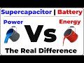 Why Supercapacitors Beat Batteries in Power (But Not Energy)