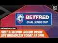 🏉 Betfred Challenge Cup 2021 Round One and Two Draw | Rugby League