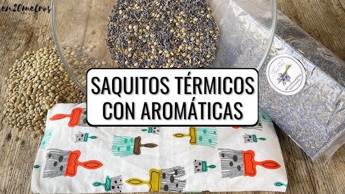 Sacos de SEMILLAS TERAPEUTICOS, Cómo hacerlos, Sacos de semillas para  calentar en el microondas ❤️ 