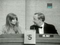 Jean Shrimpton on "What's My Line?"