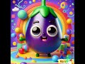 E is for Eggplant 🍆 Learn the alphabet #ABC #Alphabet #KidsLearning #ToddlerLearning #KidsShorts
