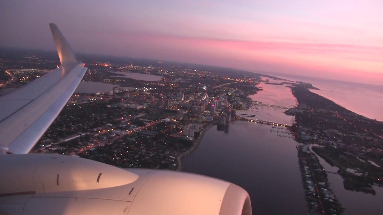 MOST BEAUTIFUL FLIGHT EVER AA Trip Report Palm Beach to Charlotte