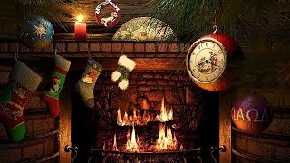 Beau Feu De Bois Crépitant Et Musique De Noël Beautiful Crackling Fire And Christmas Music 1H