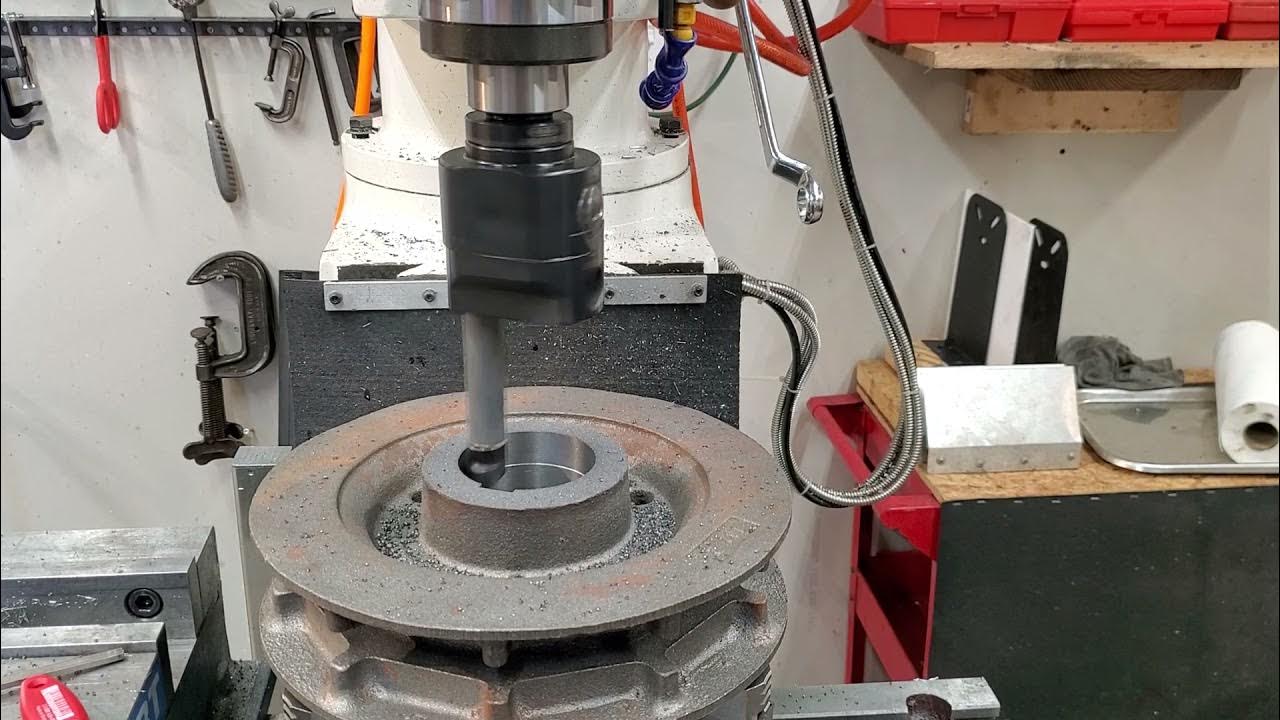 PM835S boring cast iron. YouTube